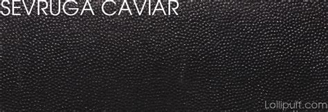 caviar leather meaning